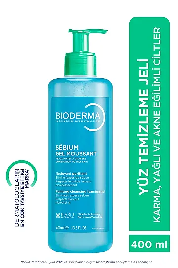 BIODERMA SEBIUM FOAMING JEL 400 ML