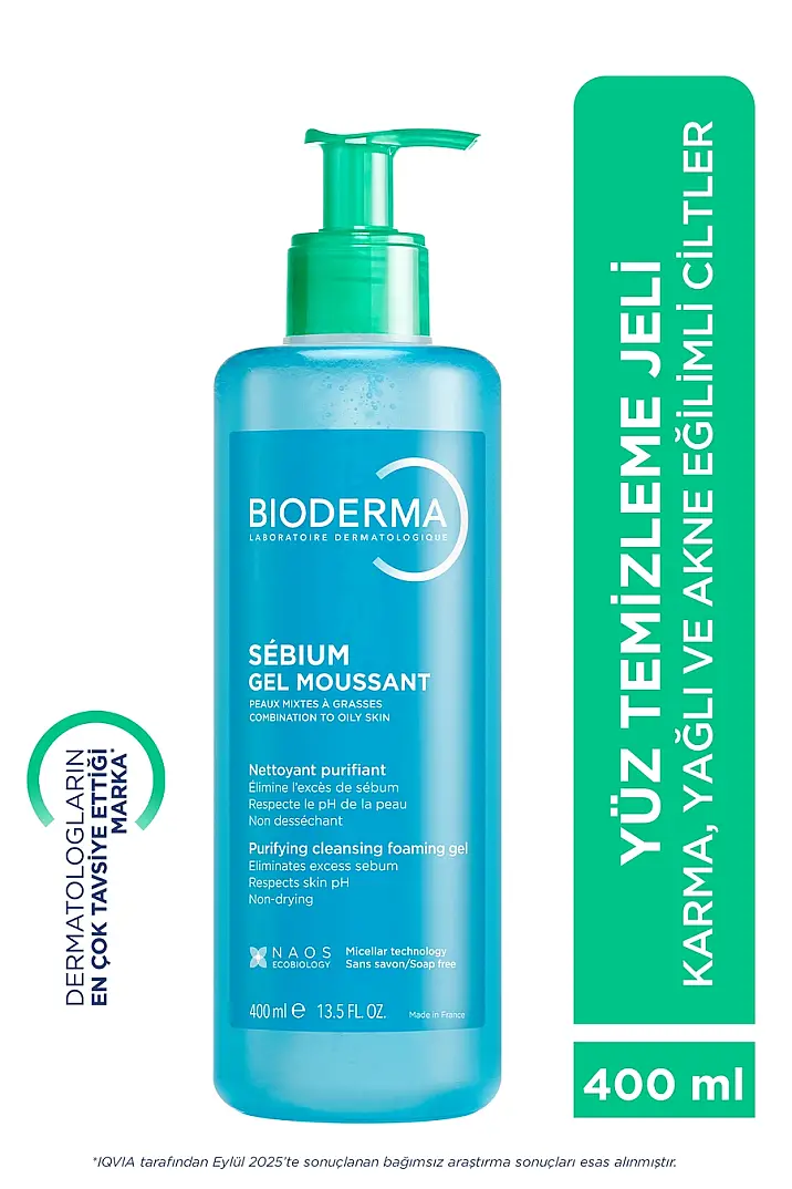 BIODERMA SEBIUM FOAMING JEL 400 ML - 1