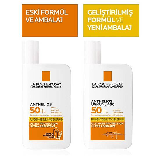 La Roche Posay Anthelios UVmune Fluid Güneş Kremi SPF50+ 50ml (Shaka Fluid) - 3