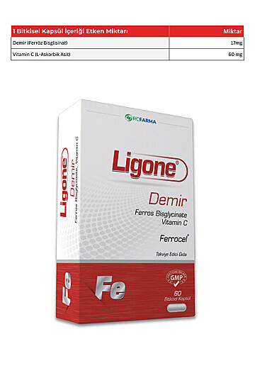 Ligone Demir 60 Kapsül - 4