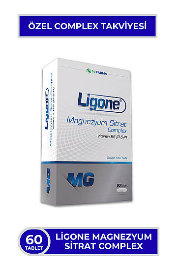 Ligone Magnezyum Sitrat Complex 60 Tablet