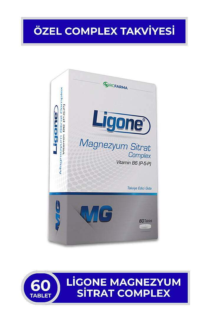 Ligone Magnezyum Sitrat Complex 60 Tablet - 1