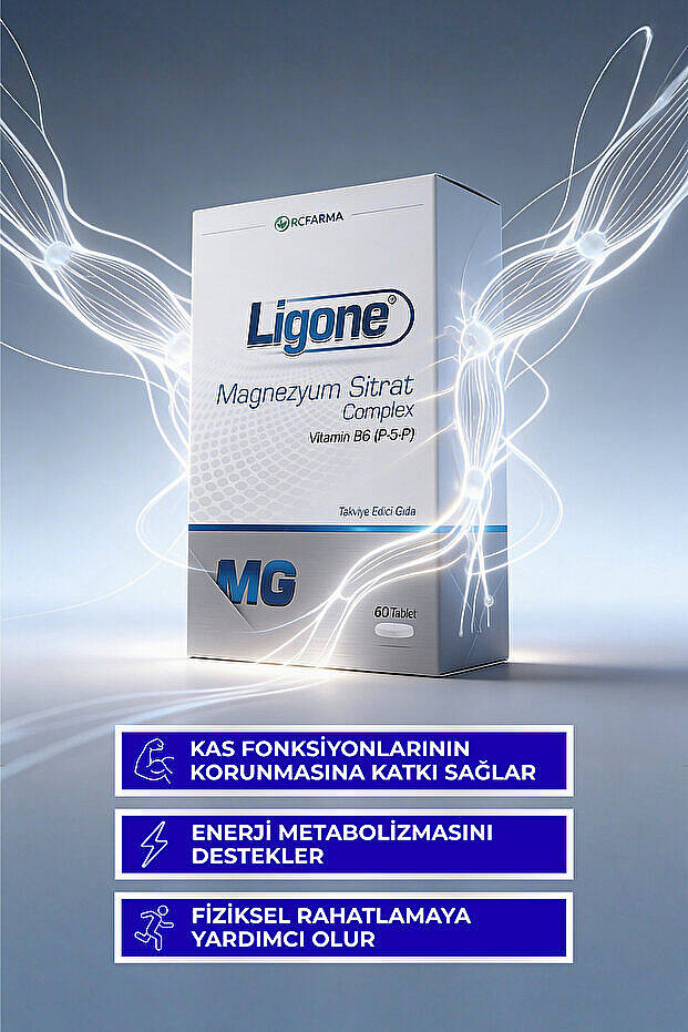 Ligone Magnezyum Sitrat Complex 60 Tablet - 2