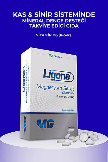 Ligone Magnezyum Sitrat Complex 60 Tablet - 3