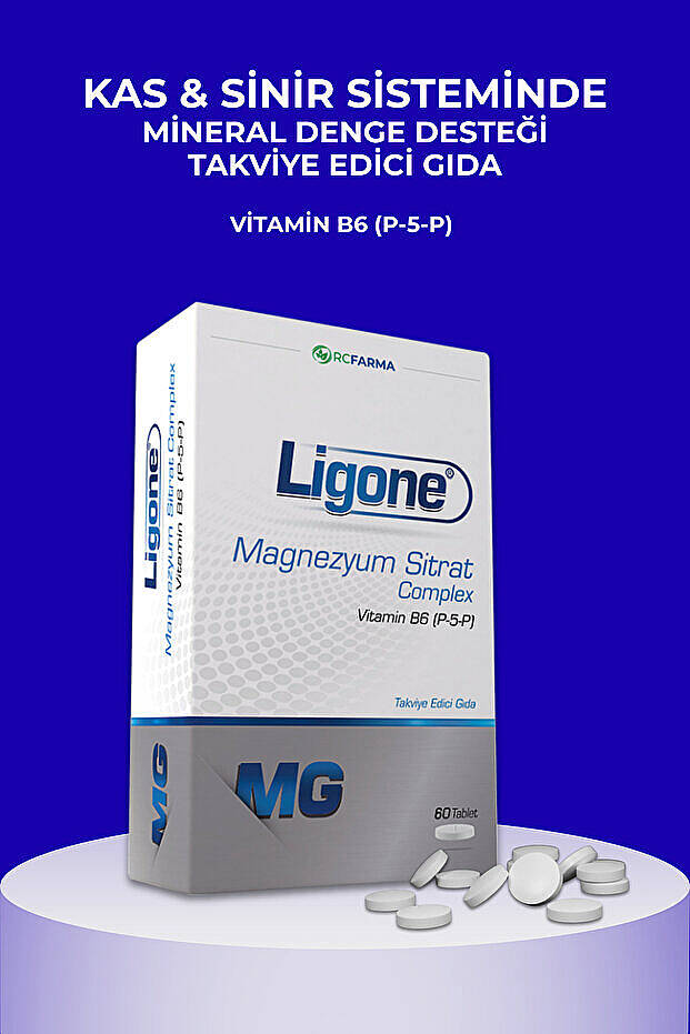 Ligone Magnezyum Sitrat Complex 60 Tablet - 3