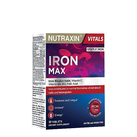 Nutraxin Iron max 30 tablet