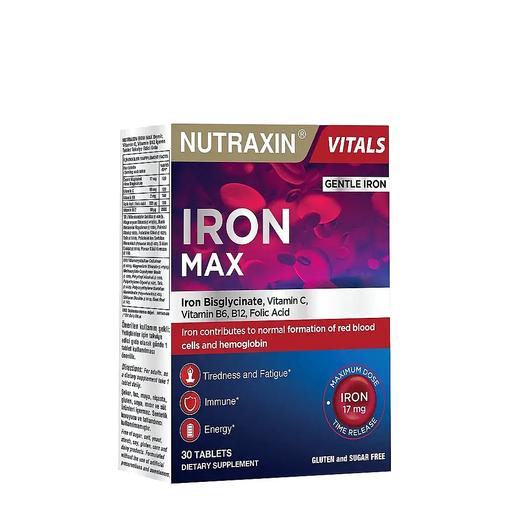 Nutraxin Iron max 30 tablet - 1