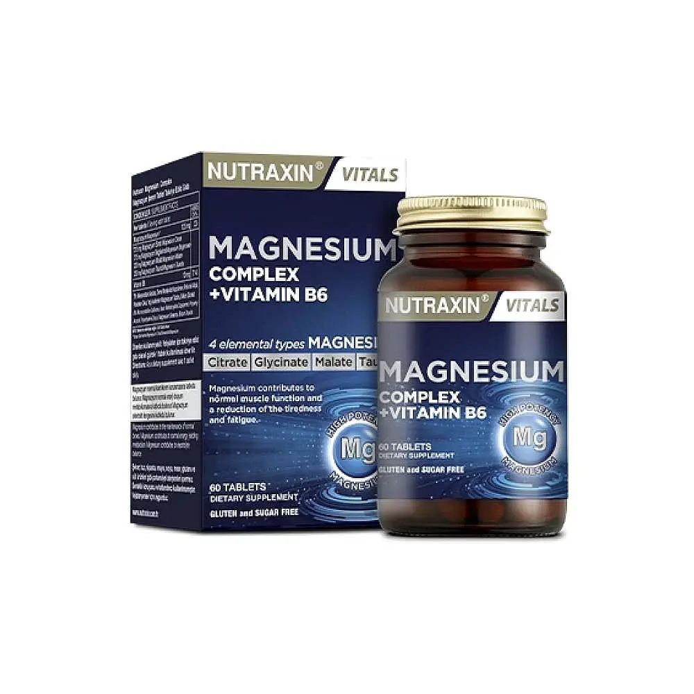 Nutraxin Magnesyum complex 60 adet - 1