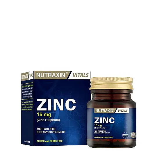 Nutraxin Zink sulphat 30 tablet