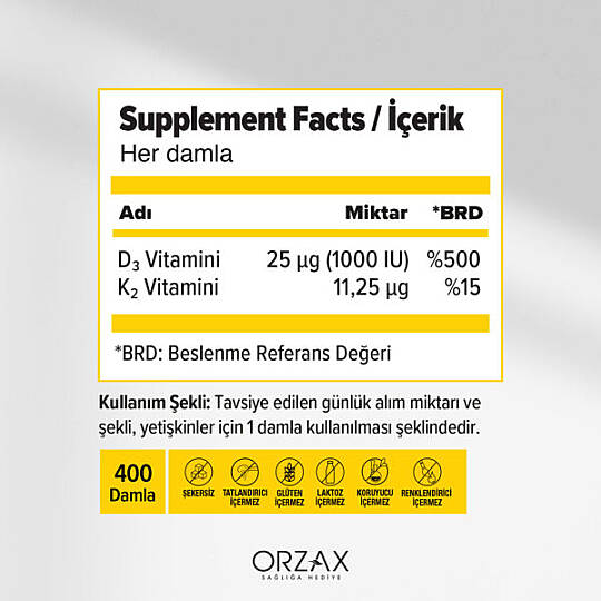Ocean D3K2 Damla 20 ml - 2