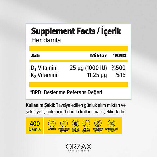 Ocean D3K2 Damla 20 ml - 2