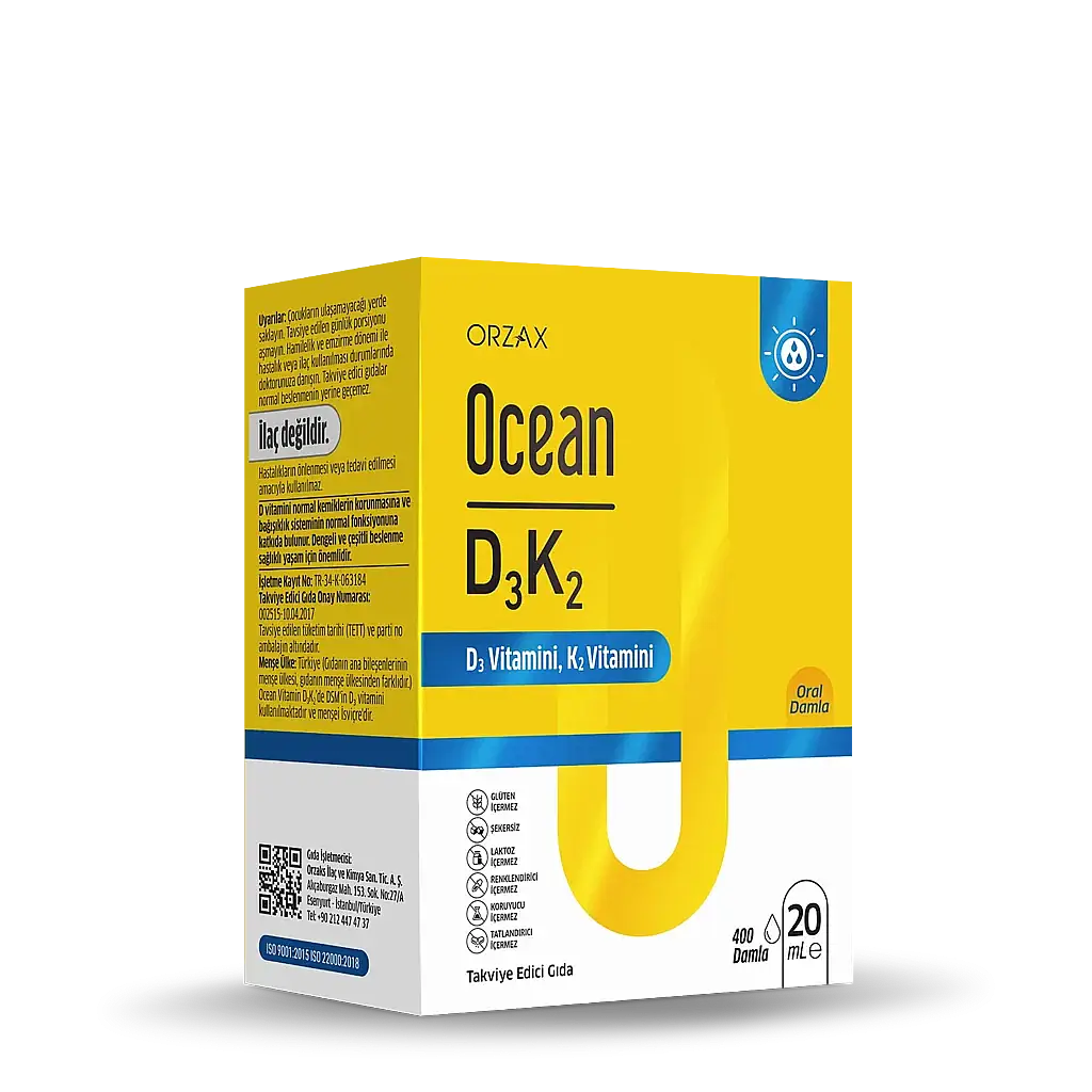 Ocean D3K2 Damla 20 ml - 1
