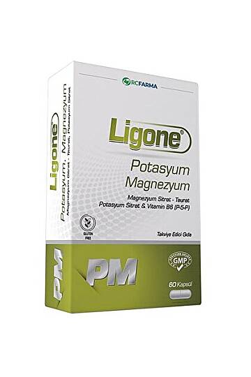 Rcfarma Ligone Potasyum Magnezyum 60 Kapsül