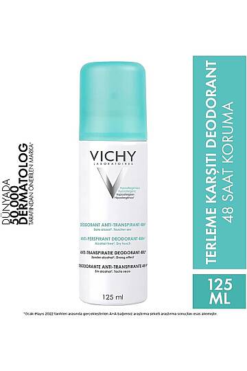 Vichy Yoğun Terleme Karşıtı Deodorant 125 ml
